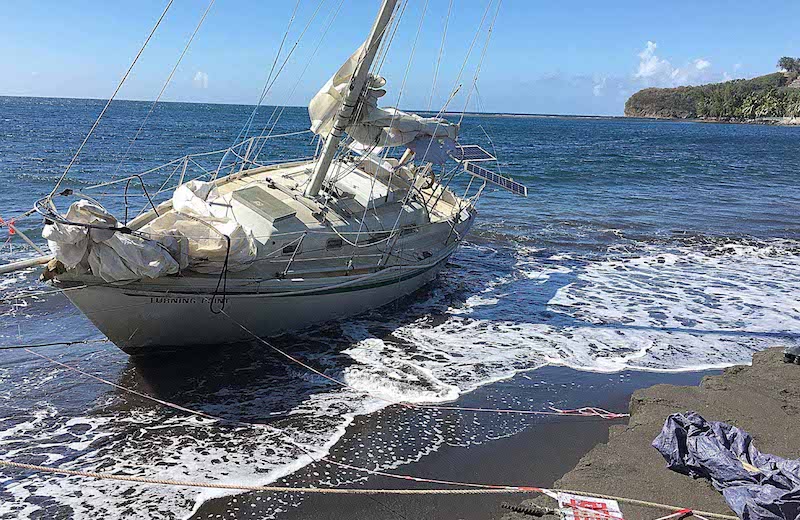 ​Le voilier de Lafayette bientôt déséchoué