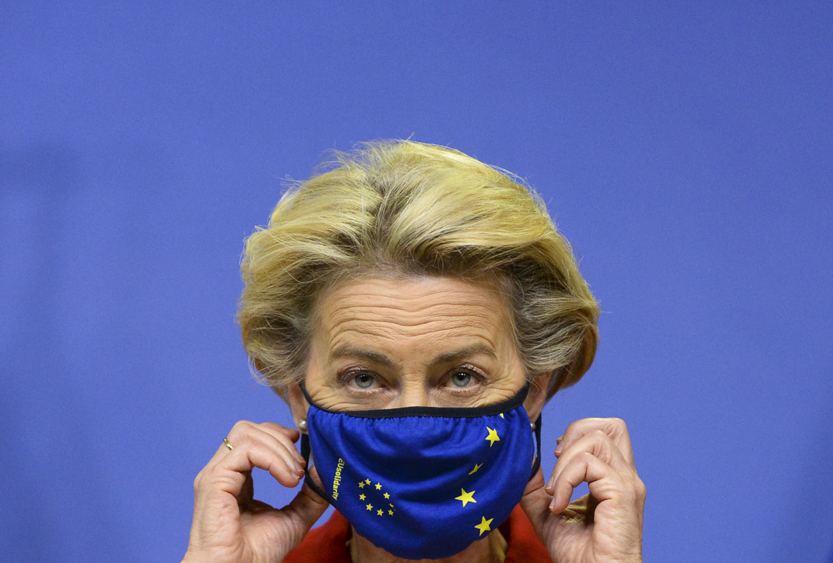 La présidente de l'exécutif européen, Ursula von der Leyen.