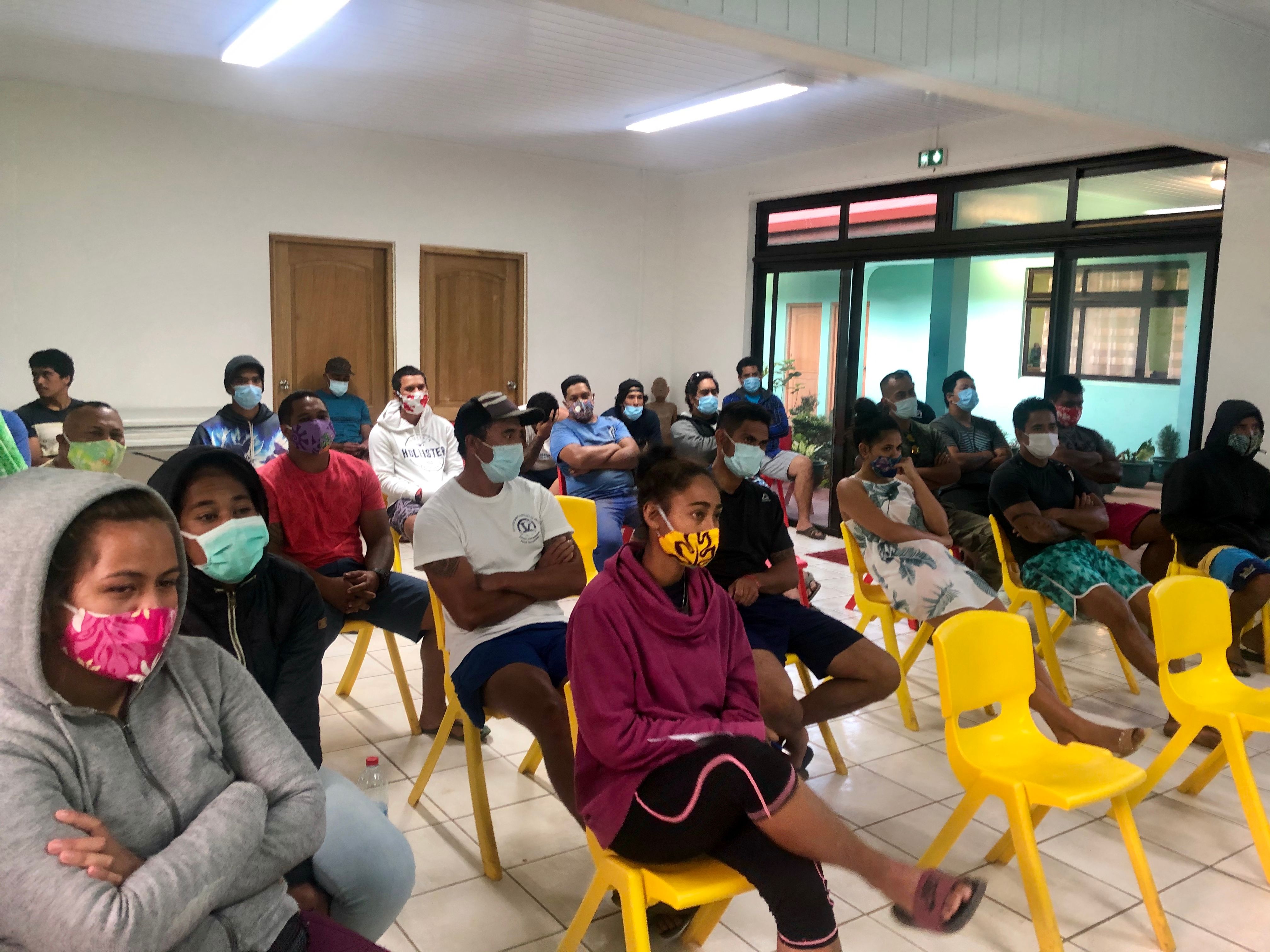 Des pompiers volontaires recrutés aux Gambier