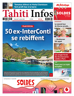 Cliquez sur la Une pour lire le journal