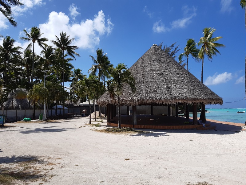 Lifting en cours à Matira