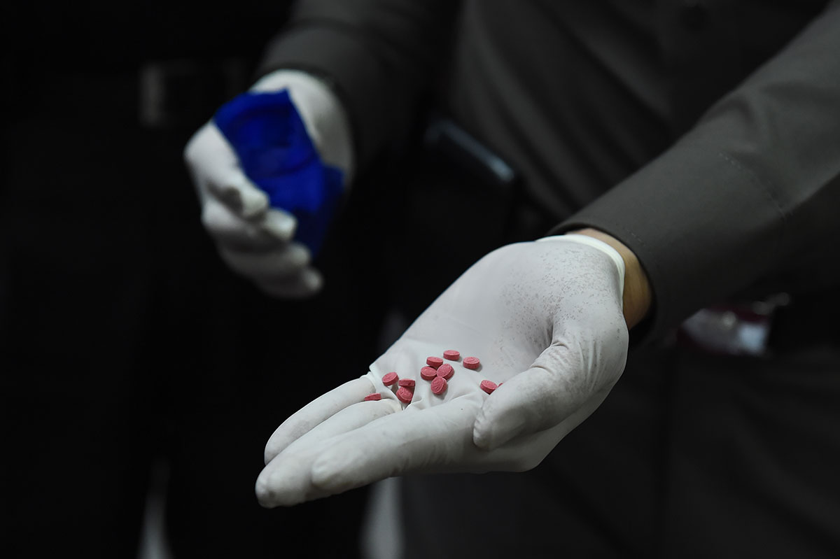 "Saisie record" d'une tonne de métamphétamine près de Los Angeles