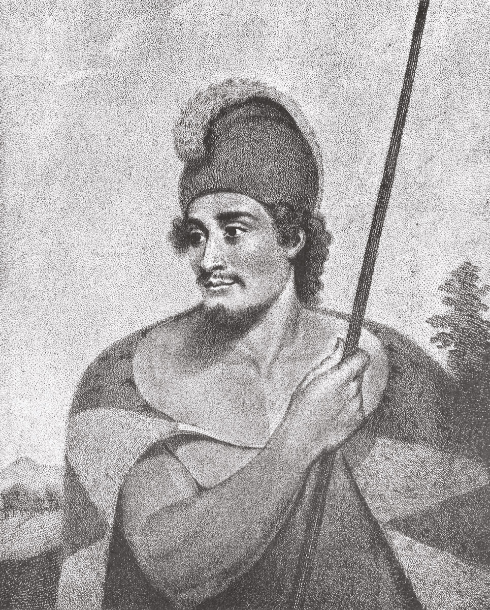 Tianna était un grand chef hawaiien souhaitant s’emparer des navires de Vancouver. De son vrai nom Ka’iana, il avait eu l’occasion, en 1797, de voyager jusqu’en Chine à bord d’un navire de commerce (le Nootka, capitaine John Meares).