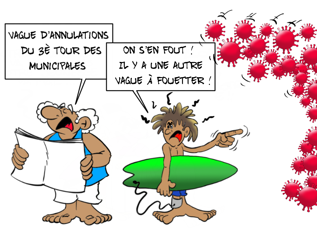 "Histoires de vagues", par Munoz