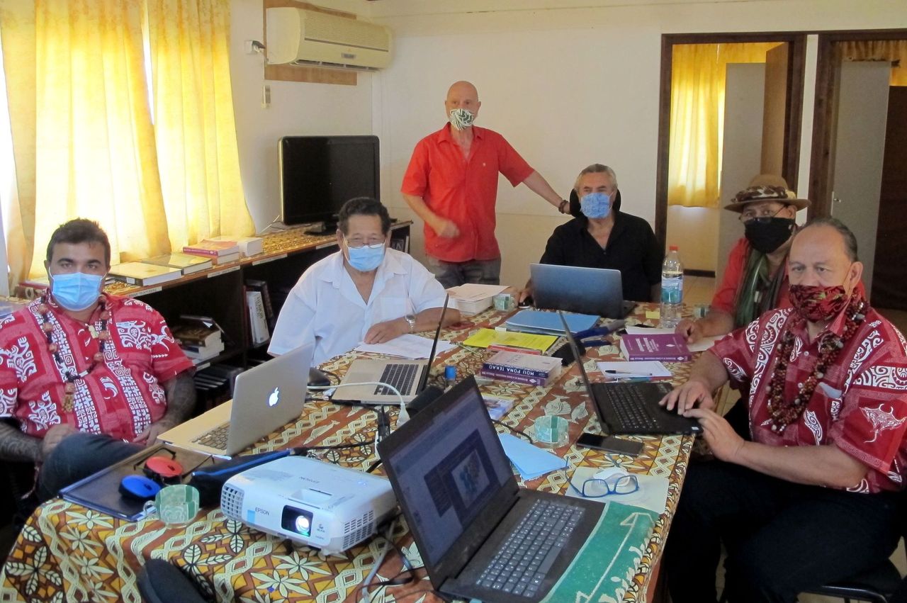 L'académie marquisienne sur la toile