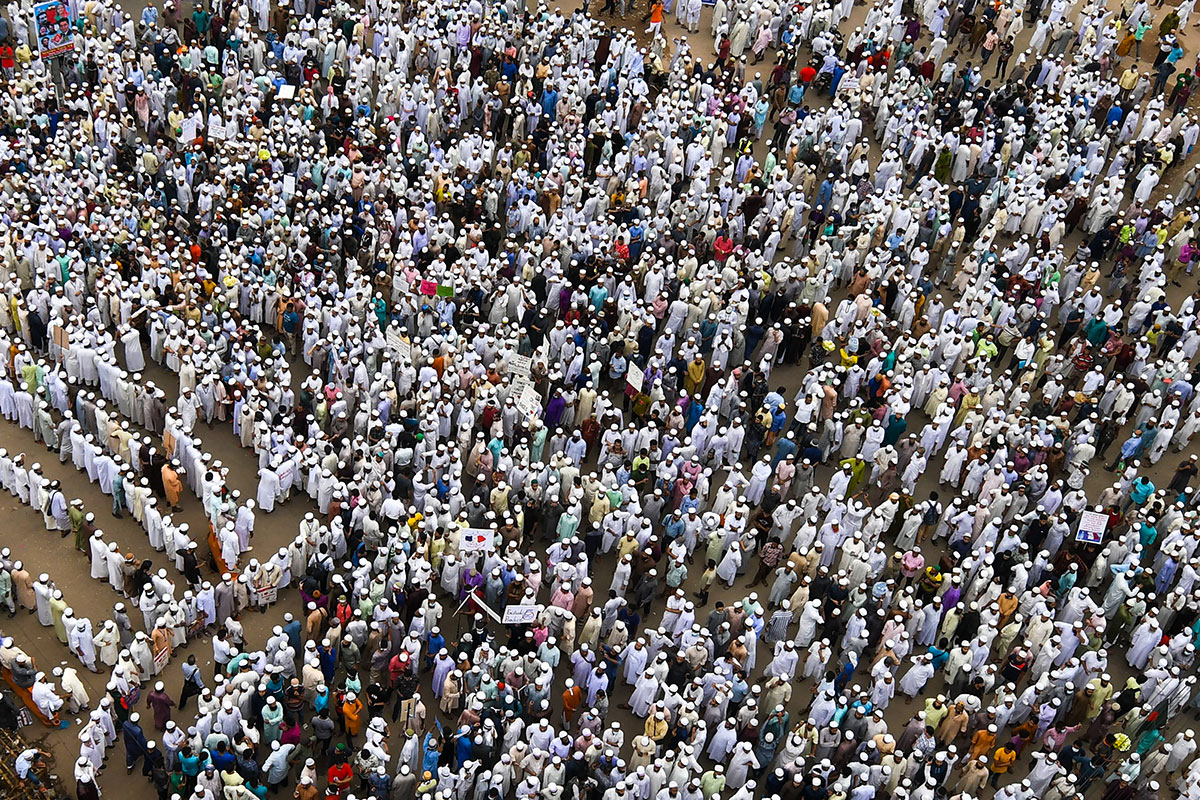 Bangladesh: plus de 50.000 manifestants contre la France à Dacca