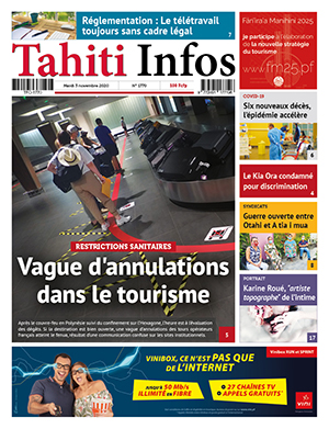 Cliquez sur la Une pour lire le journal