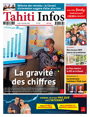 Cliquez sur la Une pour lire le journal