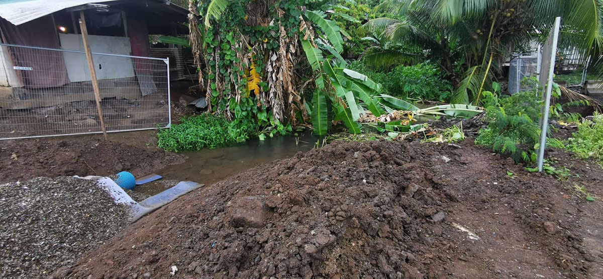 L'OPH dément avoir enseveli une source à Outuaraea