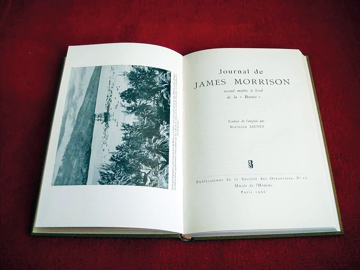 Les parutions de la Société des études océaniennes