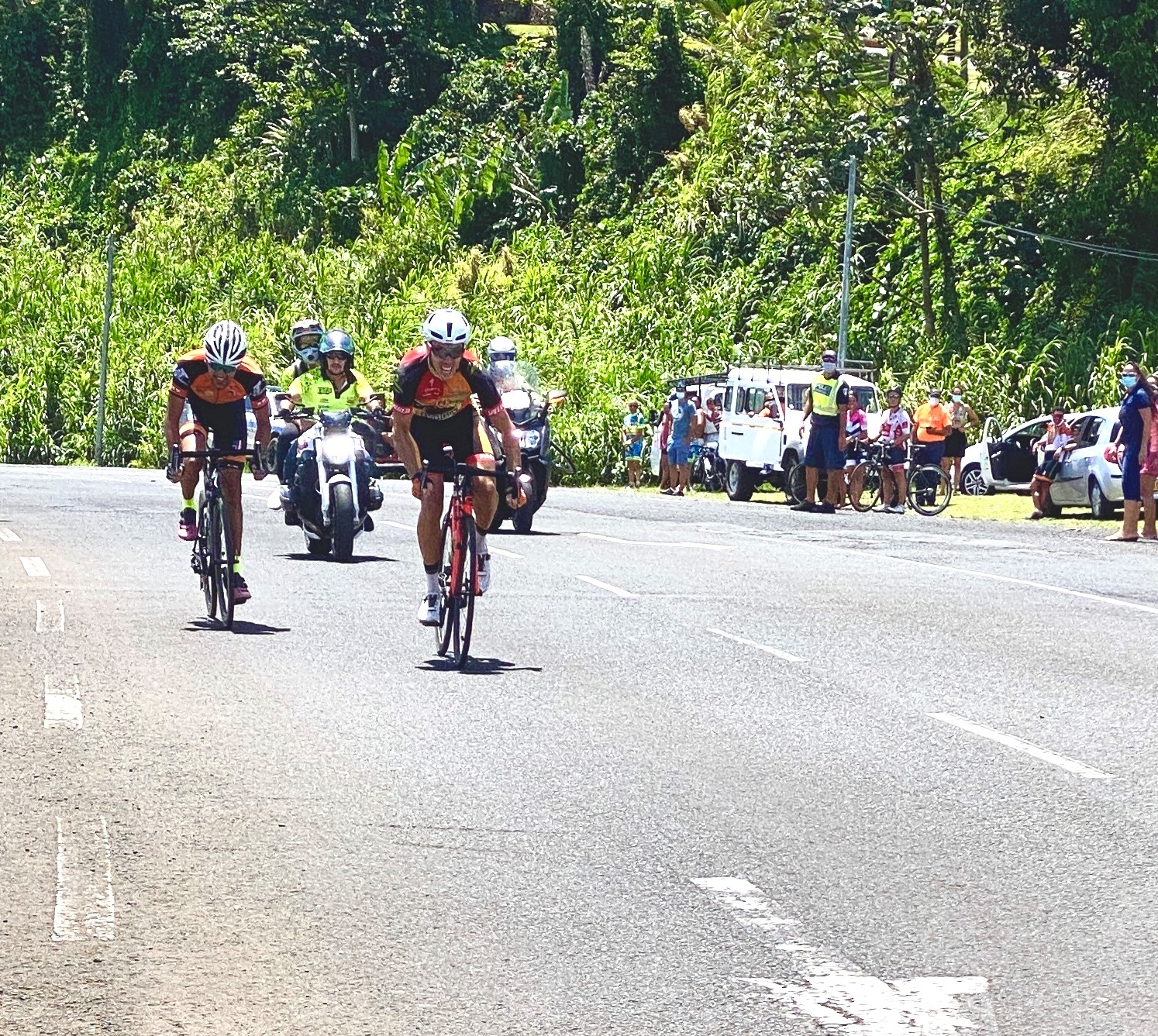 Après plus deux heures vingt de course, Eddy Le Roux a été le plus costaud au sprint.