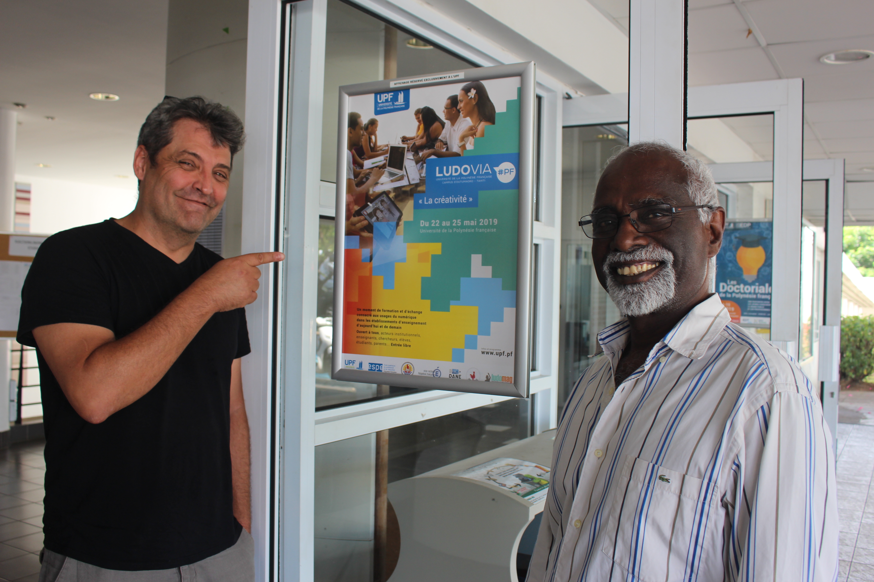 Christophe Batier et Marane Toyane ont lancé ensemble Ludovia#PF en 2019.