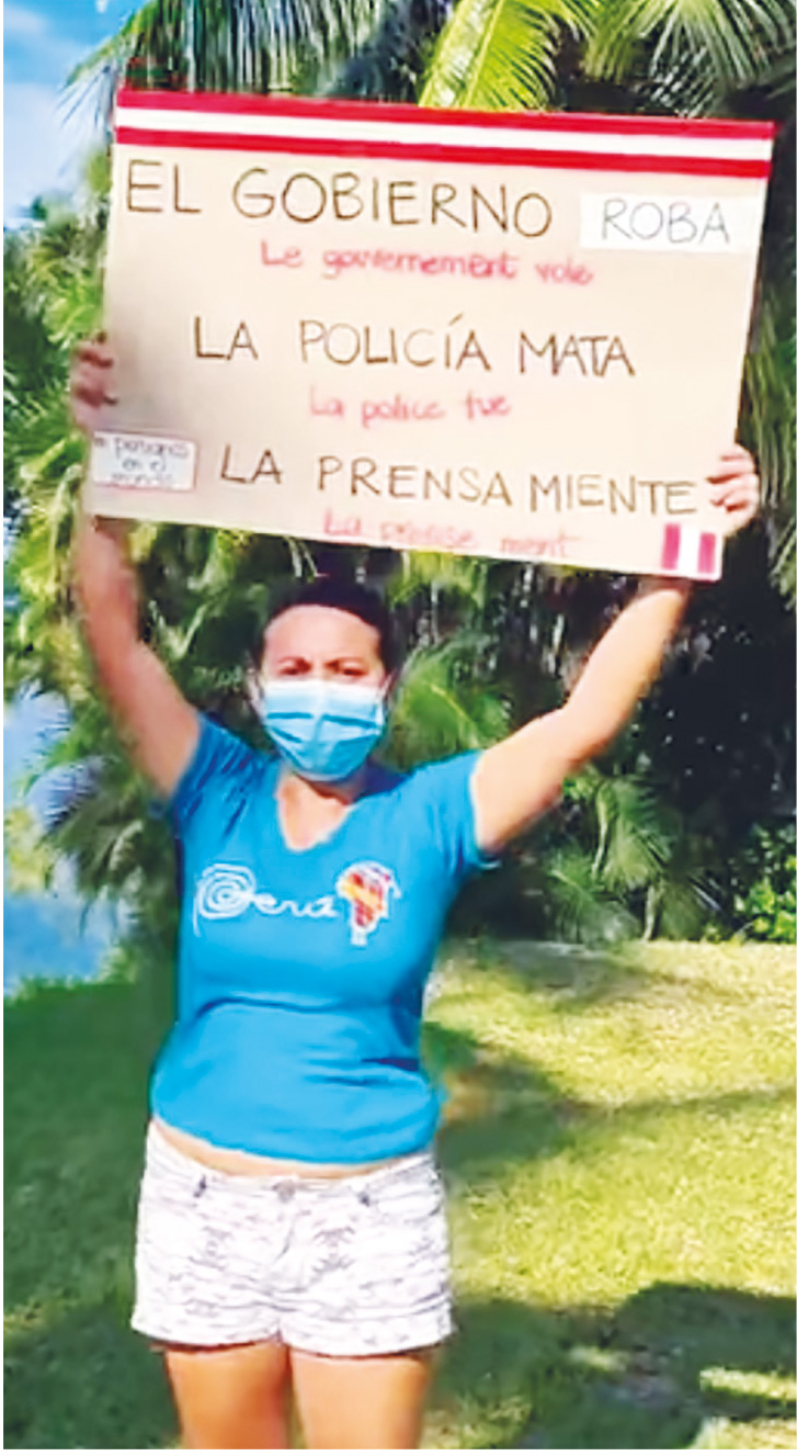 Les Péruviens du fenua soutiennent les leurs