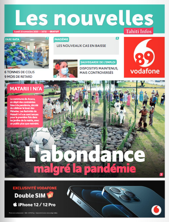 LES NOUVELLES N°16733 du 23 novembre 2020