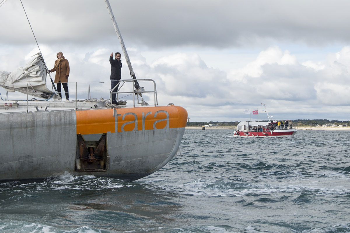 Tara prêt à partir pour étudier l'infiniment petit dans l'océan