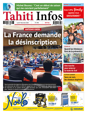 Cliquez sur la Une pour lire le journal