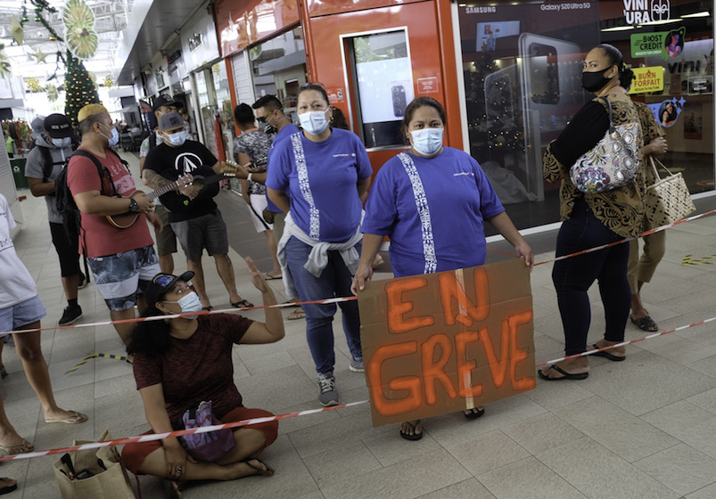 ​Les grévistes des Carrefour mobilisés