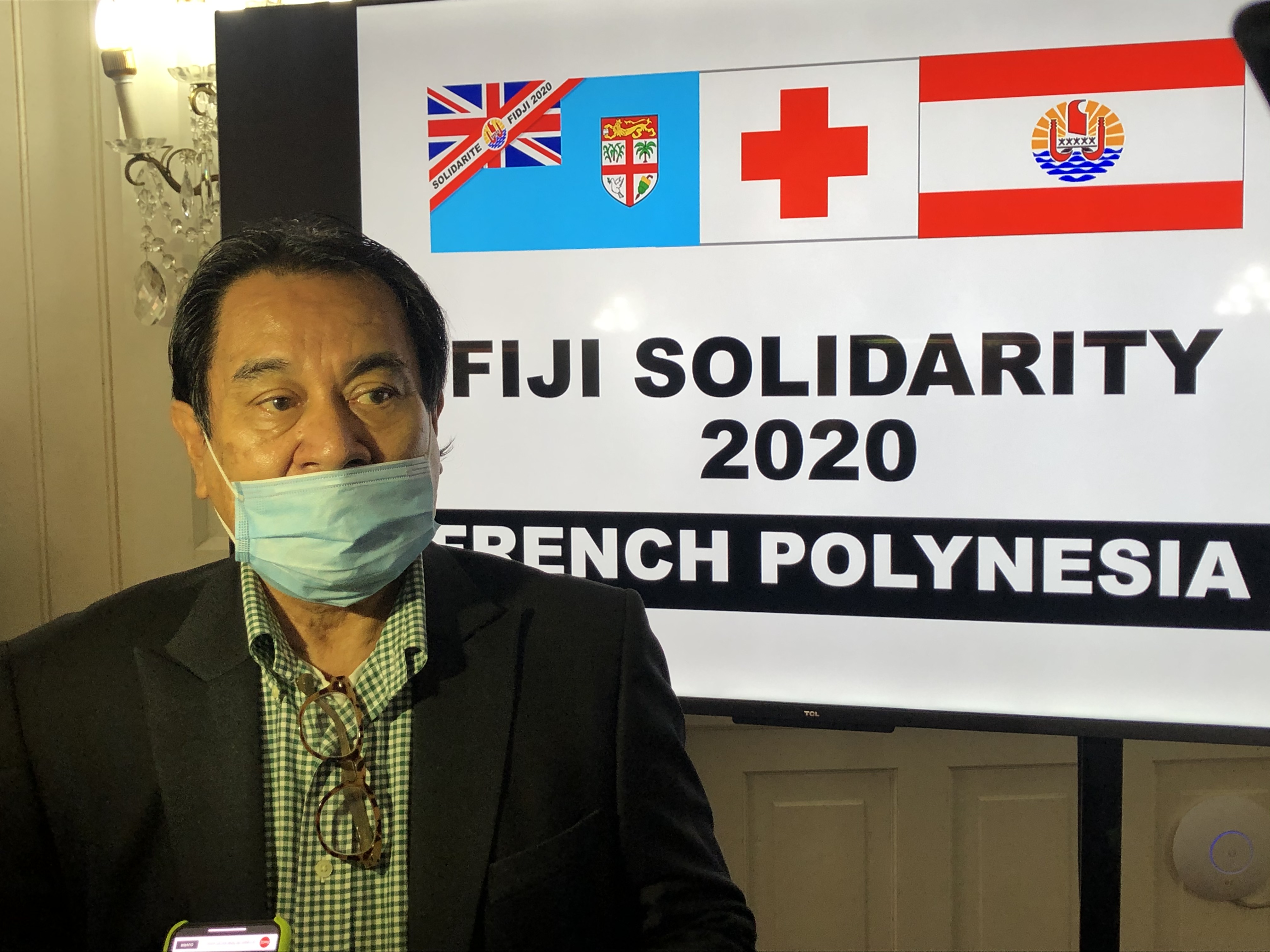 "Il y a eu un sursaut de solidarité énorme", a déclaré Manuel Terai, délégué aux affaires internationales, européennes et du Pacifique.