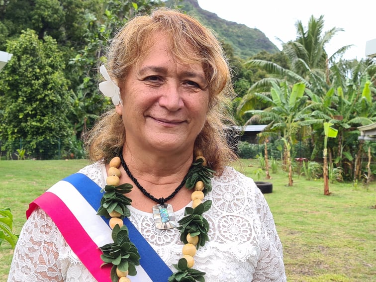  Elsa Keck élue première adjointe à Moorea