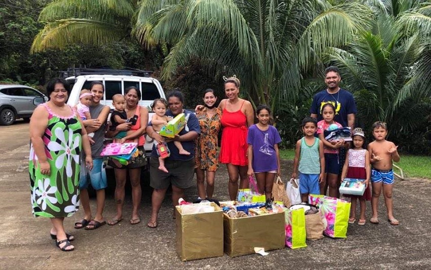 ​Des dons bienvenus pour Noël à Raiatea