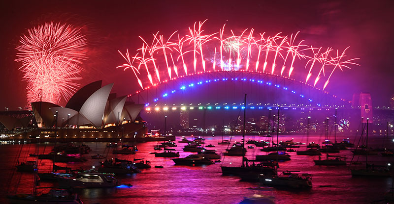Virus: A Sydney, un feu d'artifice du Nouvel an sans spectateur
