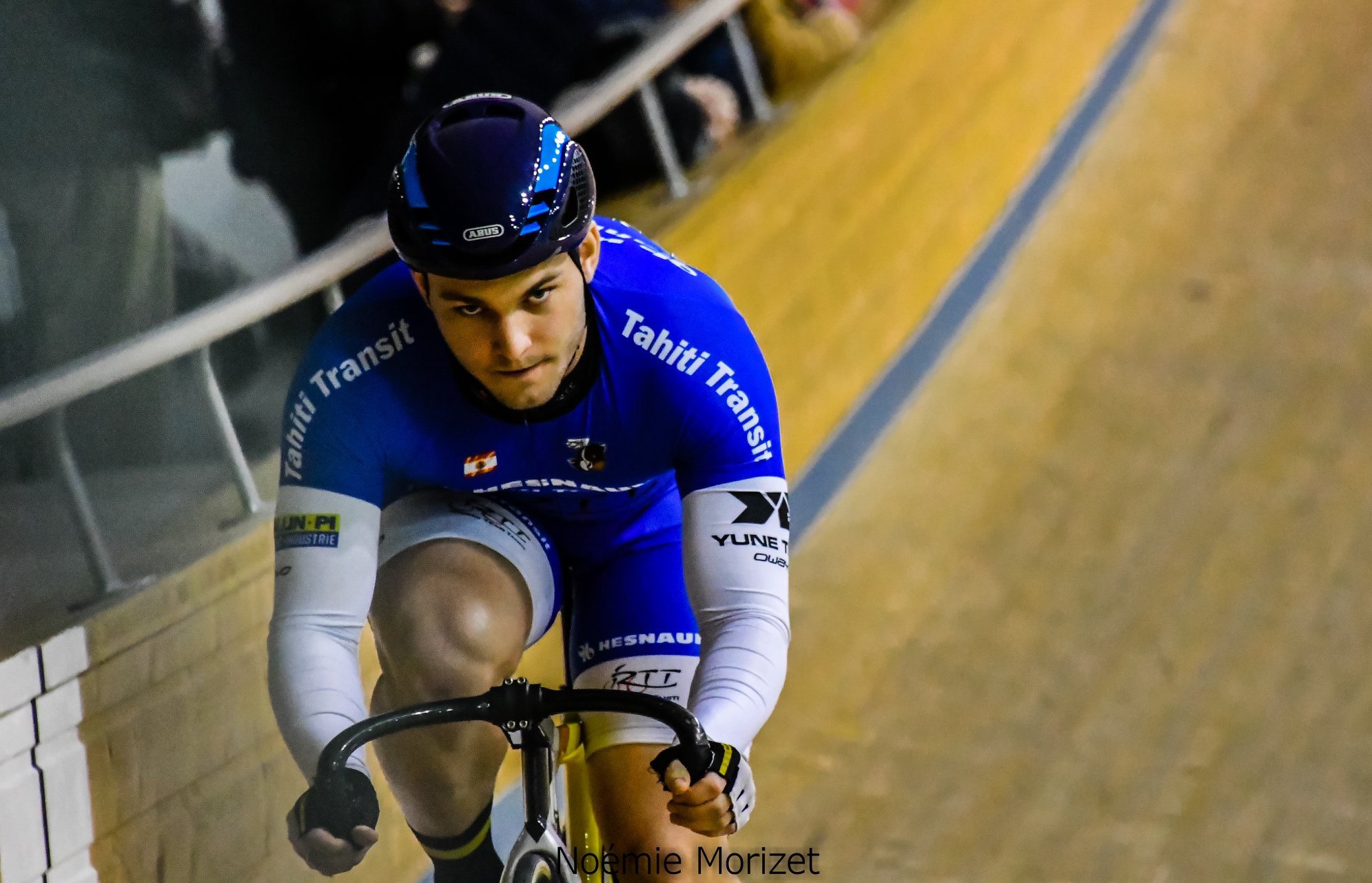 Le jeune pistard tahitien s'était classé deuxième du keirin lors des championnats de France de cyclisme en août 2019.
