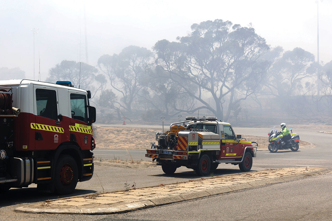 Australie: un incendie menace des "vies et des habitations" près de Perth