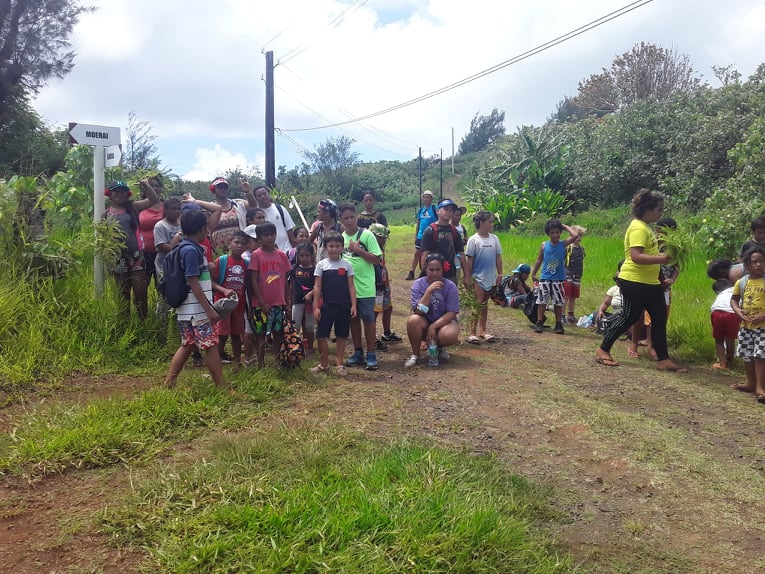 Fin de la récré à Rurutu