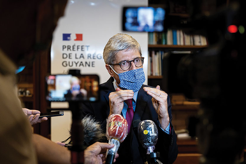 Covid-19: tests obligatoires pour les vols de la Guyane aux Antilles