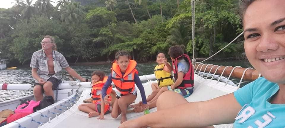 Le CLSH de U'i mana project a bien eu lieu pendant les vacances de Noël, mais le camp d'ados avait été annulé faute de participants. Pour compenser, l'association organise un week-end pour adolescents ©U'i mana project