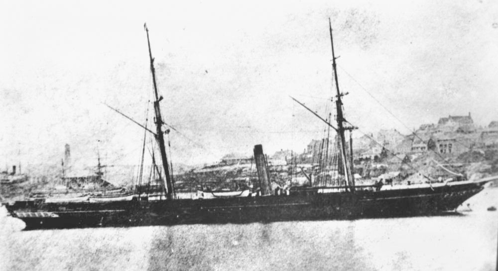 Le Ruahine fut l’un des quatre navires de la compagnie “Panama, New Zealand & Australia Royal Mail Co.”