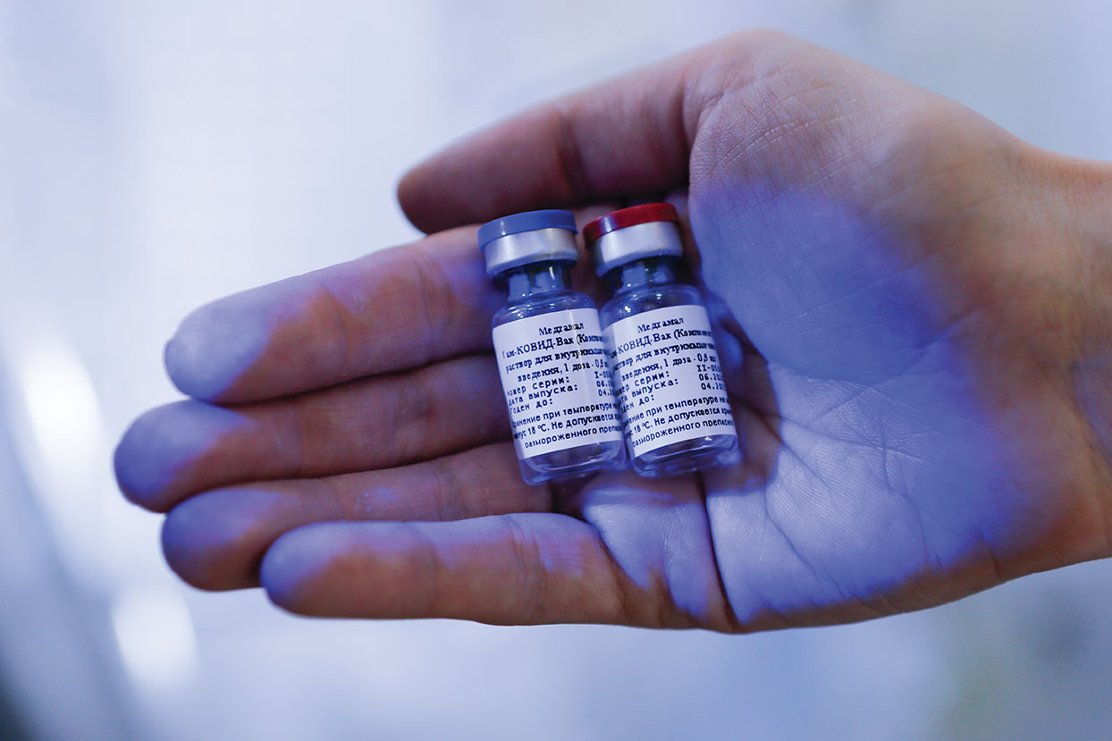 Covid-19: le vaccin russe Spoutnik V efficace à plus de 91%