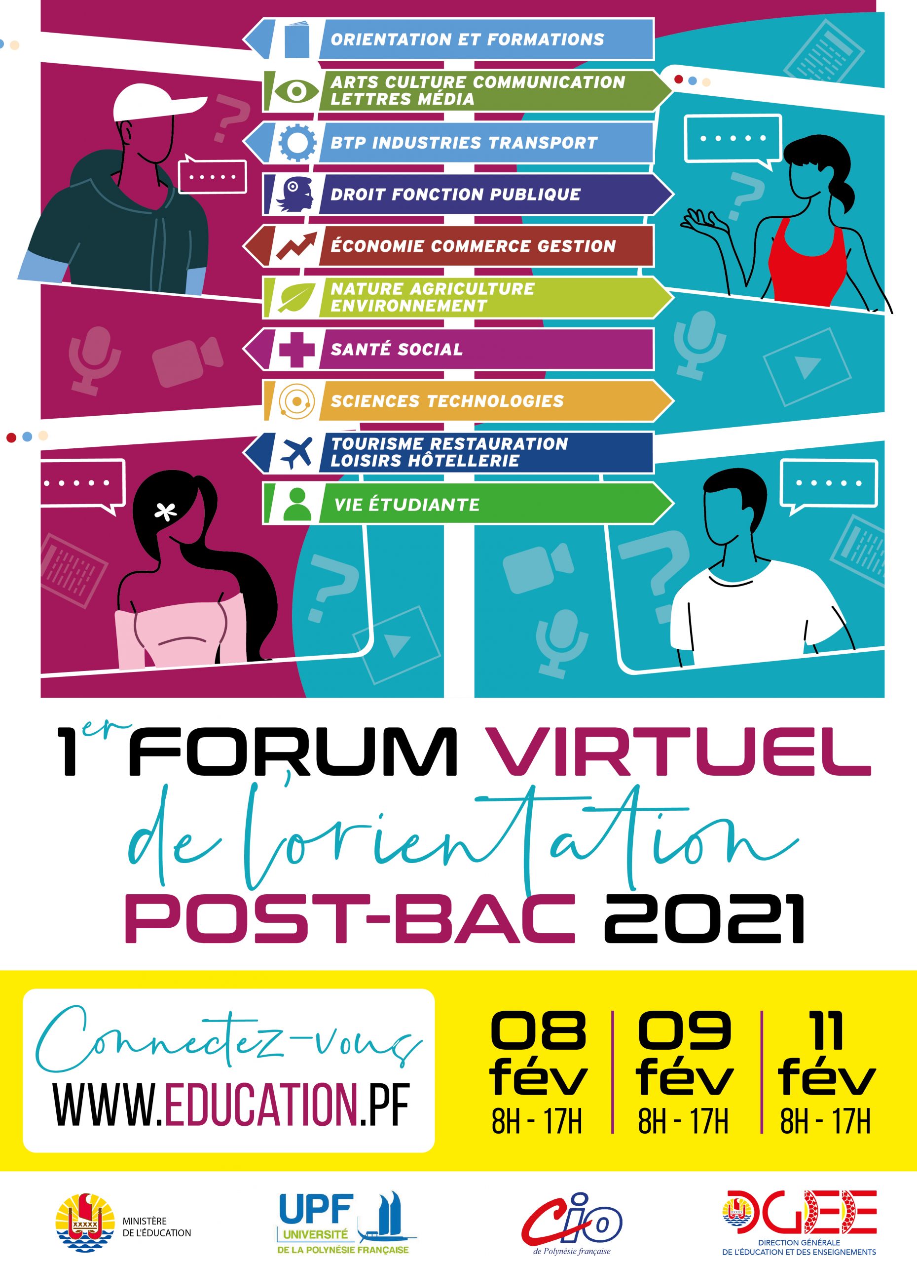 Un forum virtuel pour peaufiner son orientation post-bac