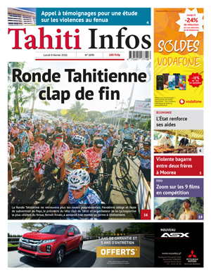 Cliquez sur la Une pour lire le journal