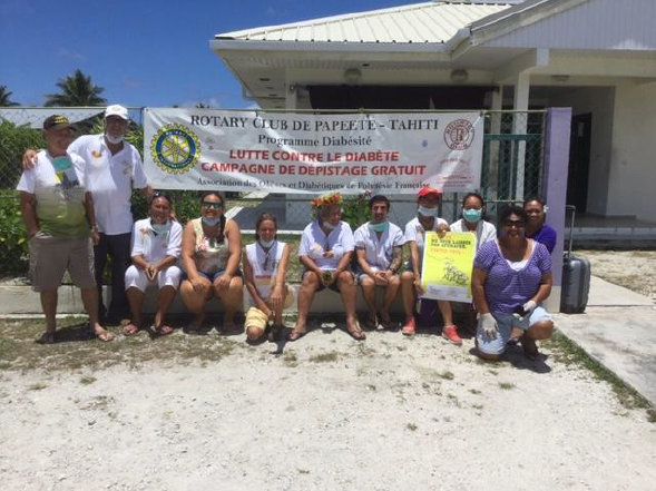 ​Dépistage du diabète à Makemo