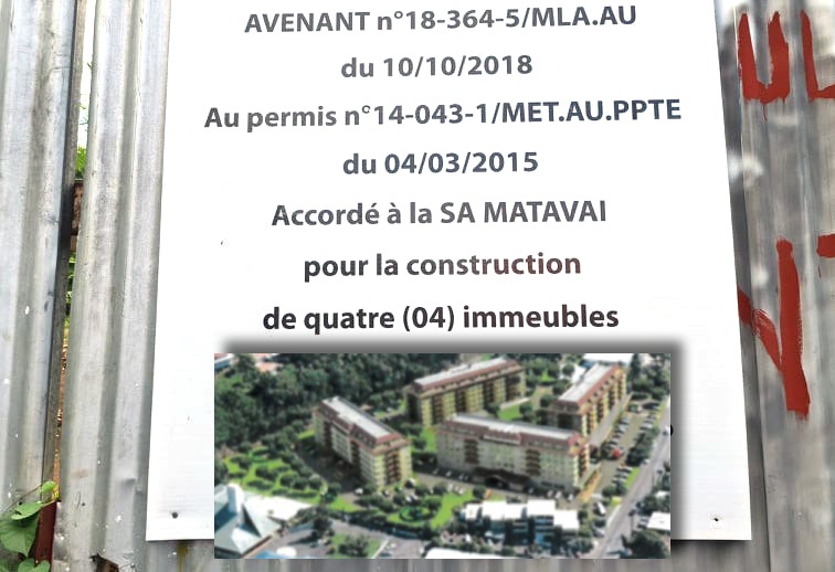 Un projet de quatre bâtiments pour des commerces et 232 logements à Tipaerui