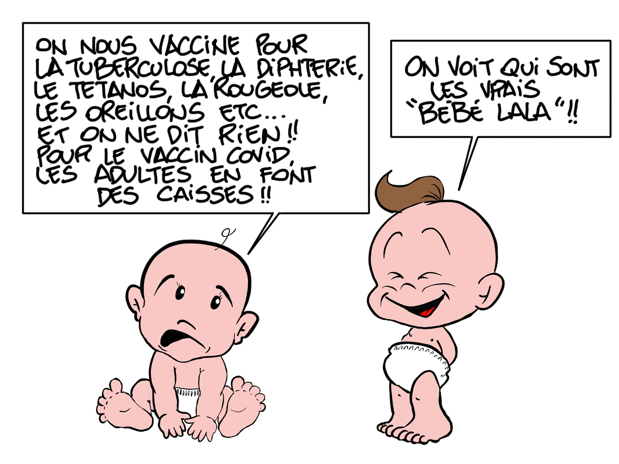 "Vaccins à gogo", par Munoz