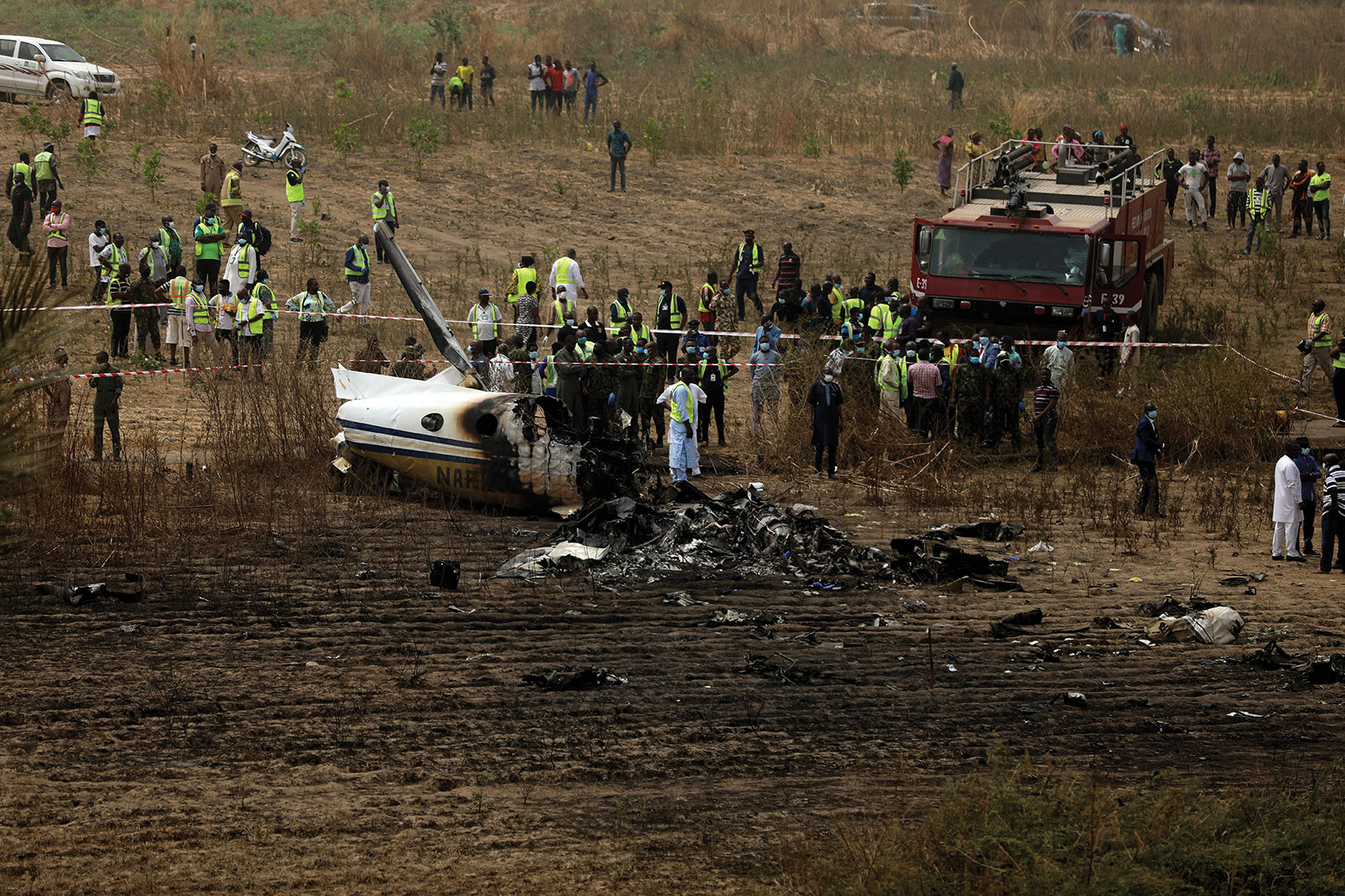 Nigeria: sept morts dans le crash d'un avion militaire