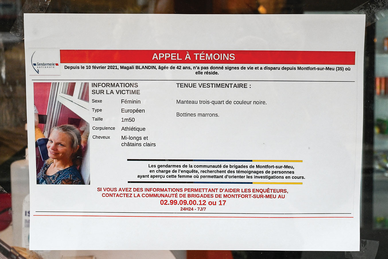 Information judiciaire ouverte après la disparition d'une mère de famille