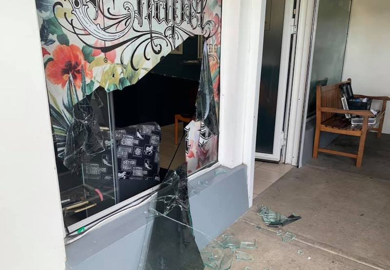 Vols et vandalisme ce week-end à Paea