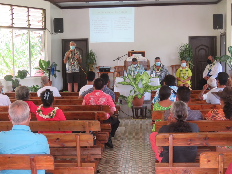 Les Adventistes de Paopao informés sur le vaccin