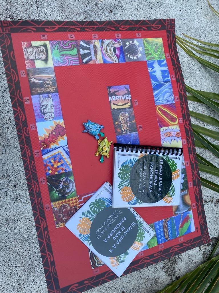 Le jeu du patrimoine au Musée des îles traduit en reo