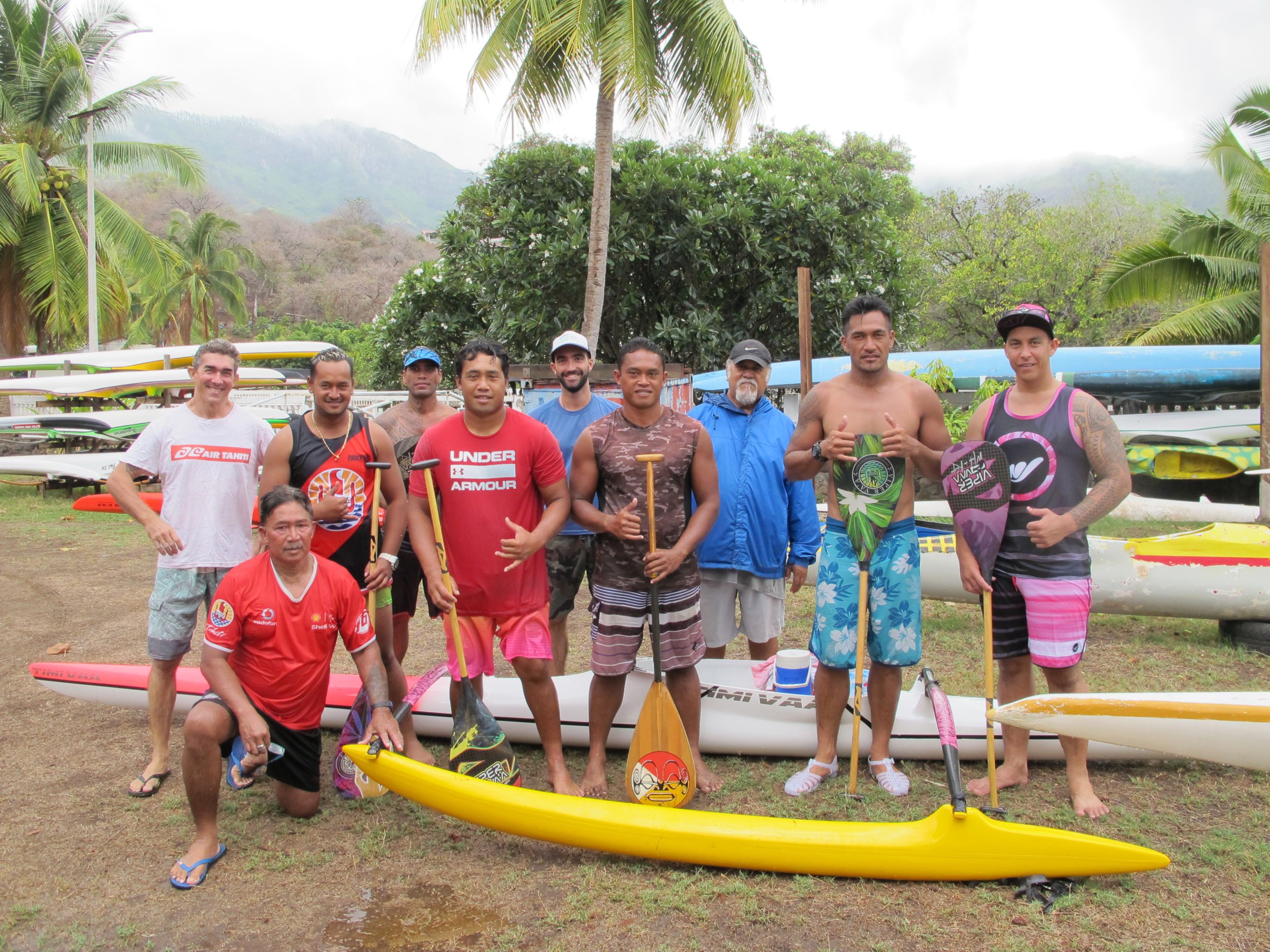 ​Championnat de Va'a à Nuku Hiva : Jean Maurirere gagne la 1ère étape