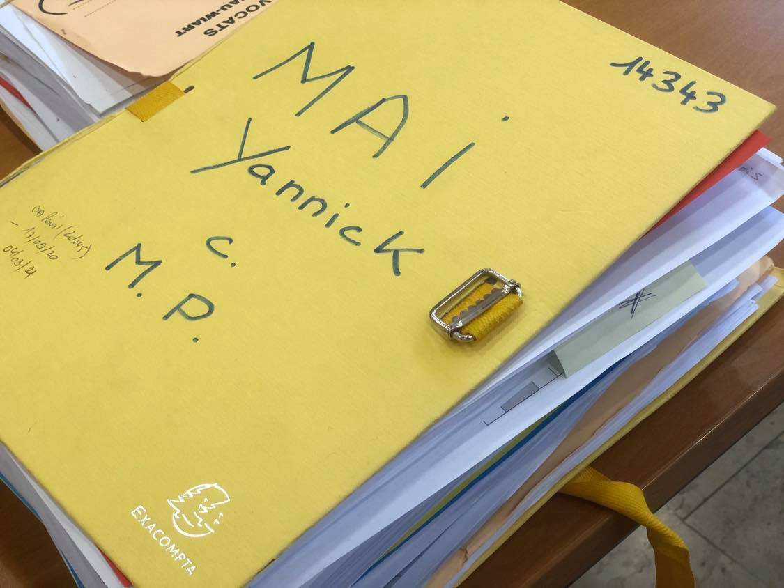 Confirmation requise en appel contre Yannick Mai