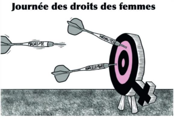 "Journée des droits de la femme" par MUNOZ