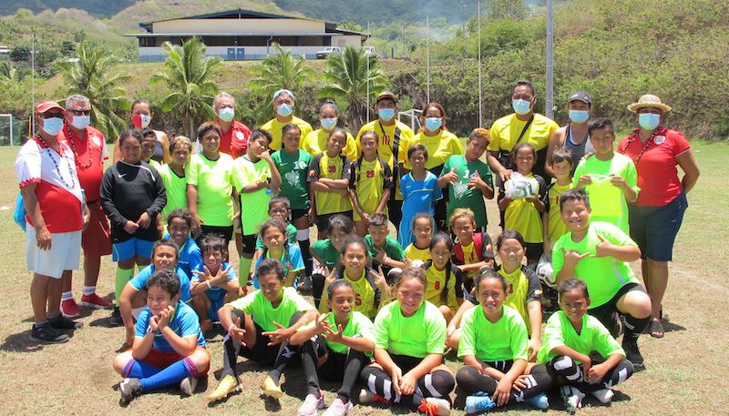 ​Les jeunes Marquisiens retrouvent le foot