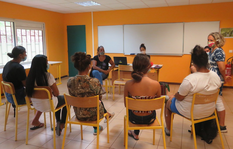​Les jeunes de Moorea sensibilisés aux violences faites aux femmes