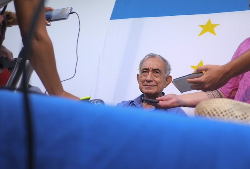 La saisie du compte d'Oscar Temaru mise à mal à Paris