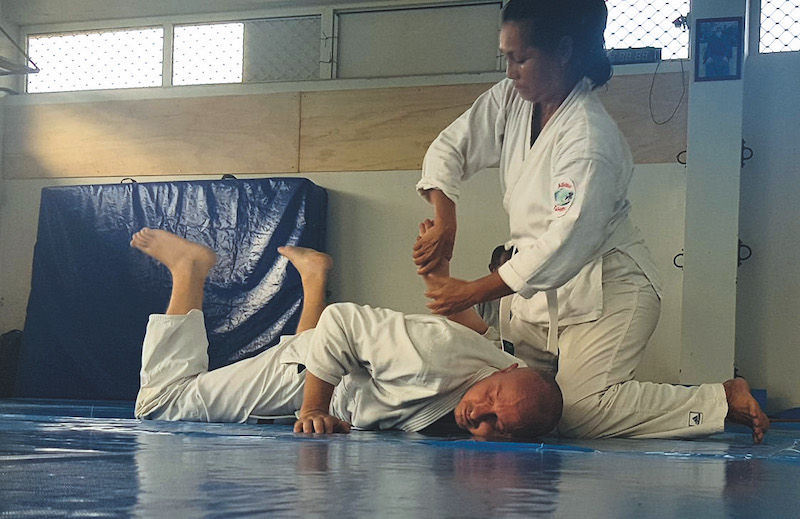 L'aïkido retrouve le dojo de Afareaitu