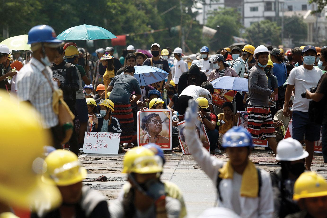 Birmanie: neuf manifestants tués malgré la condamnation des violences par l'ONU